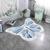 Colorful Butterfly Carpet Living Room Carpet Bathroom Mat Children's Bedroom Bedside Carpet