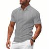 Sommer Herren Kurzarm Poloshirts Golfshirts Mode Business Casual Herren Tops T-Shirts Polo