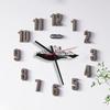 Kreative 3D Klebe-Uhr zum Selbermachen Lochfrei Wohnzimmer Haus Wanduhr Uhr Geschenk Heimdekoration