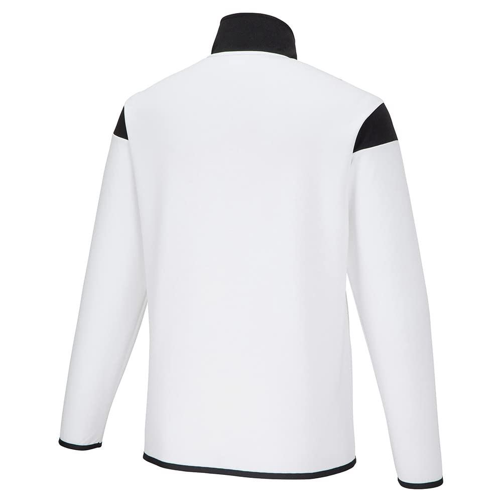 Training Slim Size 32JCA210 N-XT Warm-Up Jacket, Moisture-Wicking, Quick-Drying, Fit, White/Black, XS,