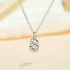 Fashion Shining A-Z Letter Pendant Charm Necklace 26 Initial Alphabet Name Clavicle Chain Party Valentine'S Day Jewelry Gift