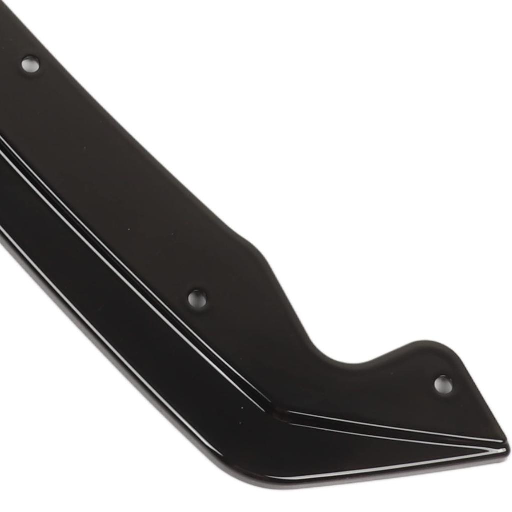 KIMISS Rear Bumper Side Gloss for 5 Series M Sport Carbon Protector with Canards Splitter, Black, G30/G31 (2017-2022), Fiber-Look