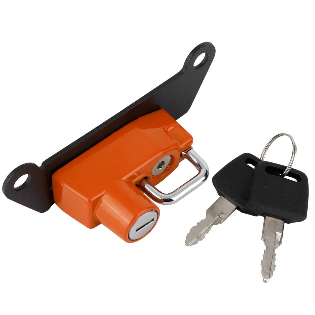 Motorcycle AntiTheft Helmet Lock Fits for RC125 RC390 RC250(Black )