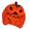 Unique Cartoon Plush Helmets Accessory Lovely Plush Pumpkins Helmets Hat for Bikers and Motorbikers 55KF