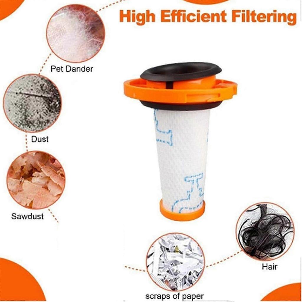 6x Filtre Aspirateur pour Rowenta X-FORCE FLEX 9.60 RH20xx ZR009010 ZR009012 Pièces de Rechange Accessoires de Nettoyage Efficaces