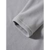 Men S Stand Collar Half Zip Fleece Sweatshirt Solid Color Long Sleeve Casual
