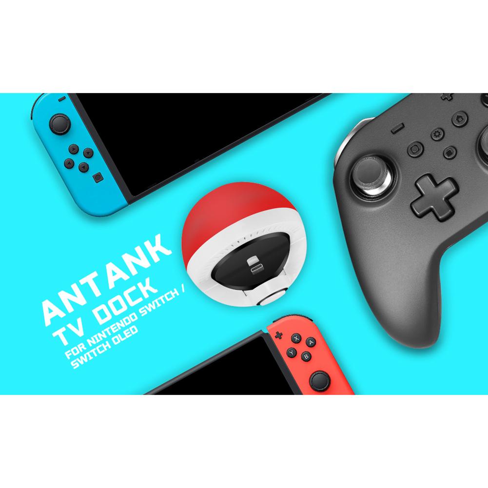 Station d'accueil TV Switch pour Nintendo Switch Adaptateur portable compatible HDMI Support de conversion de base de chargement multifonctionnel