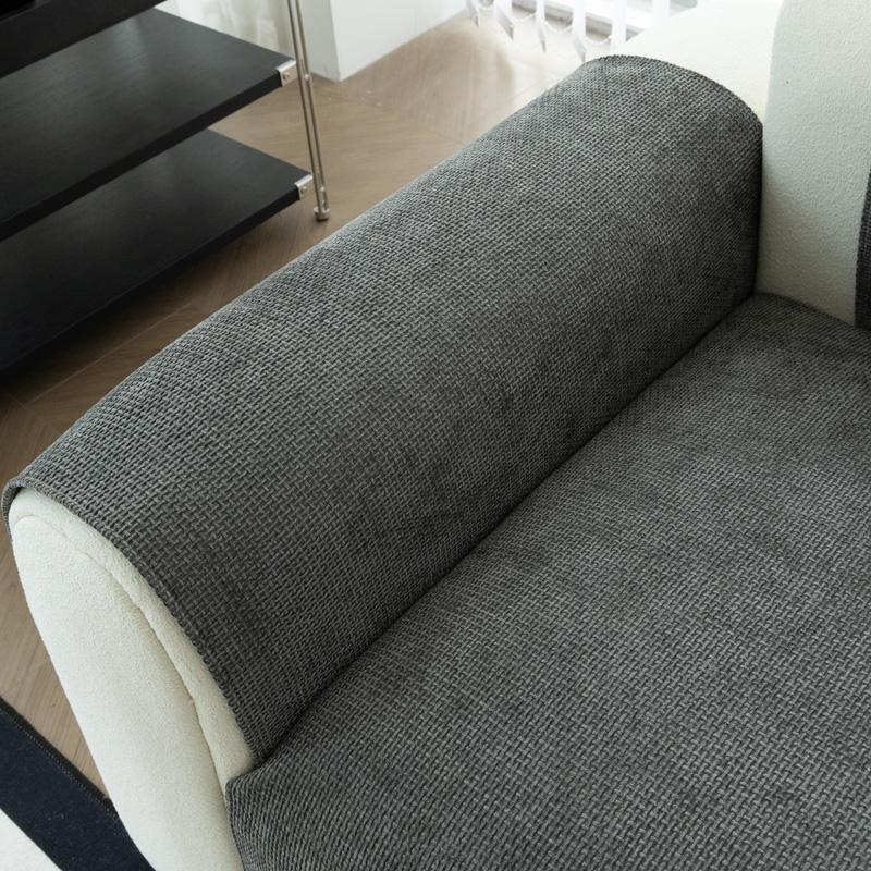 Universal Four Seasons Chenille Sofa Cover Anti-Pet Scratching Couch Protector Mat Wrap Side Living Room Carpet Defense