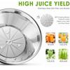 Ultra Power Centrifugal Juicer Machine Feed Fruit Vegetable Extractor 400W Dual Speed Control 304 Stainless Filter Blade 1600ml