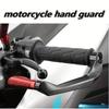 Motorcycle CNC Aluminum Handlebar Brake & Clutch Lever Handguard Shield and Protector Gear Modification Accessories