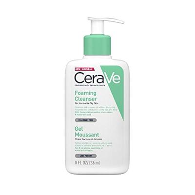 CERAVE Pieniący żel do mycia twarzy dla skóry normalnej i tłustej 236 ml