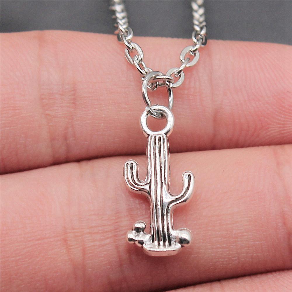 Necklace On The Neck 43cm Chain Clover Mushroom Leaf Kids' Jewelry Materials QN016