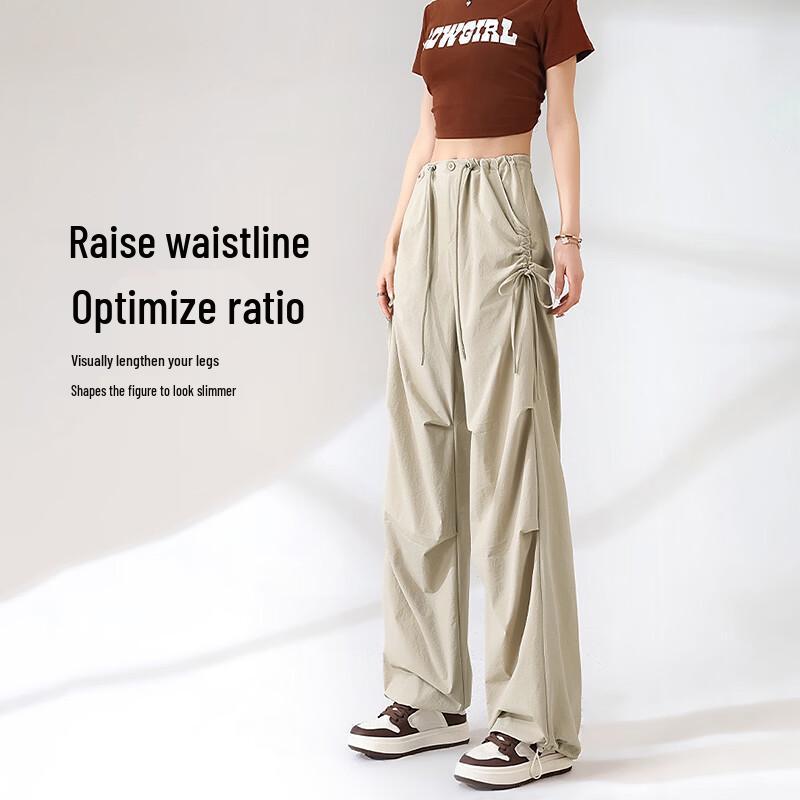 MJ STYLE Women's Straight-Leg Cargo Pants
