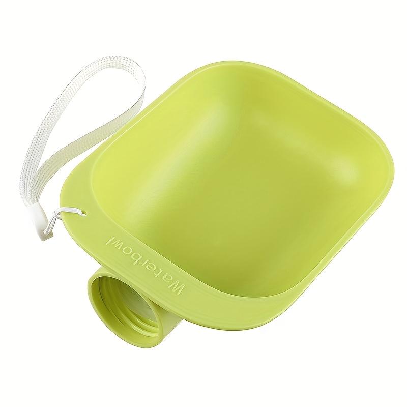 

New Portable Water Cup for Pets, Suitable for Outdoor Use, Dog Feeding Cup, Travel Water Bowl, and Additions for Drinking and Feeding зелёный