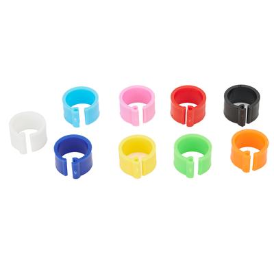 Plastic Hergebruik 7mm /0.27 Inch 10 kleuren Set kit Kuikens Ringen Pluimvee Pootring Vogel Duif Papegaai 100 Stuks 8mm Nuttig