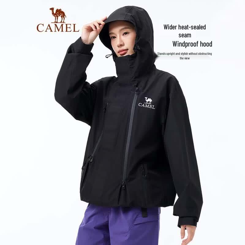 CAMEL Unisex Lightweight Stormproof Jacket A35BA18137 S