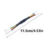 4Pin PWM Fan Adapter Cable for Computer PC CPU Case Fan Temperature Control Extension Power Cable Extension Cable