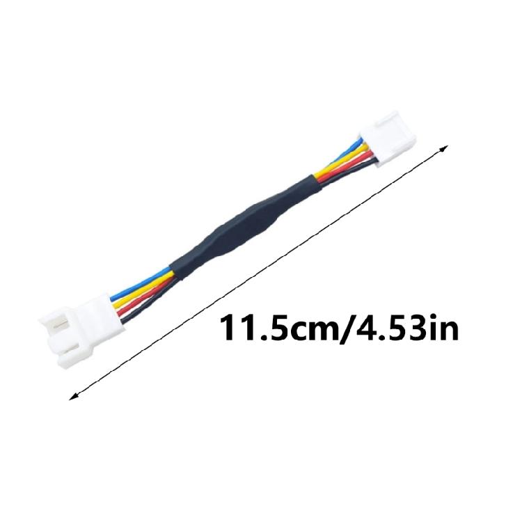 4Pin PWM Fan Adapter Cable for Computer PC CPU Case Fan Temperature Control Extension Power Cable Extension Cable