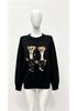 2026 Autumn/Winter Women's Casual Academy Style Bear Sweater