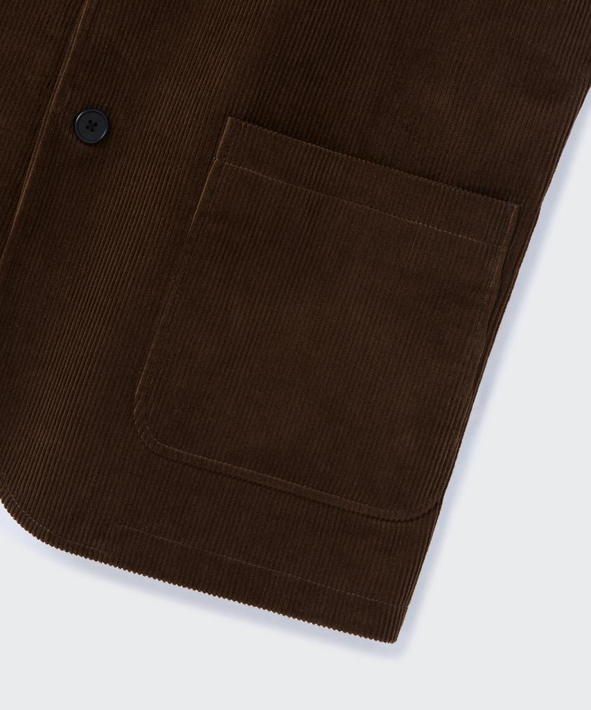 Musinsa Standard [City Workers] 8W Corduroy Blazer [Brown]