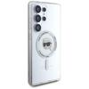 Karl Lagerfeld Button Karl Head Case     Printed Logo Magsafe For Samsung Galaxy S25 Ultra White