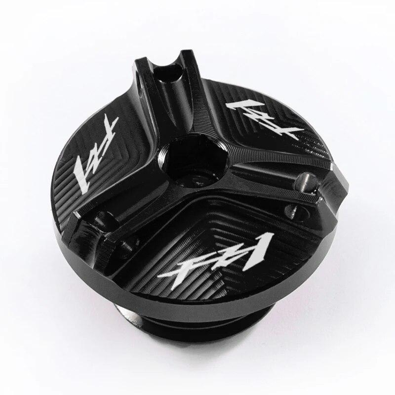 For YAMAHA FZ1 FAZER FZ-1 2006-2015 2008 2009 Motorcycle Front Brake Fluid Tank Cap and Engine Filler Cap Protection Accessories