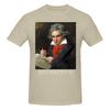 Funny Beethoven Unisexs Printed Tshirt Unisex T Shirtplus Size