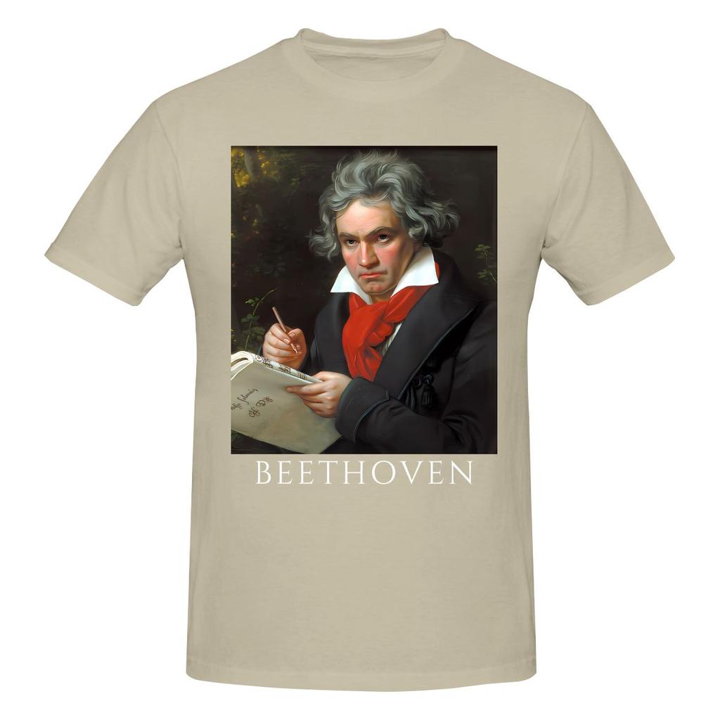 Funny Beethoven Unisexs Printed Tshirt Unisex T Shirtplus Size