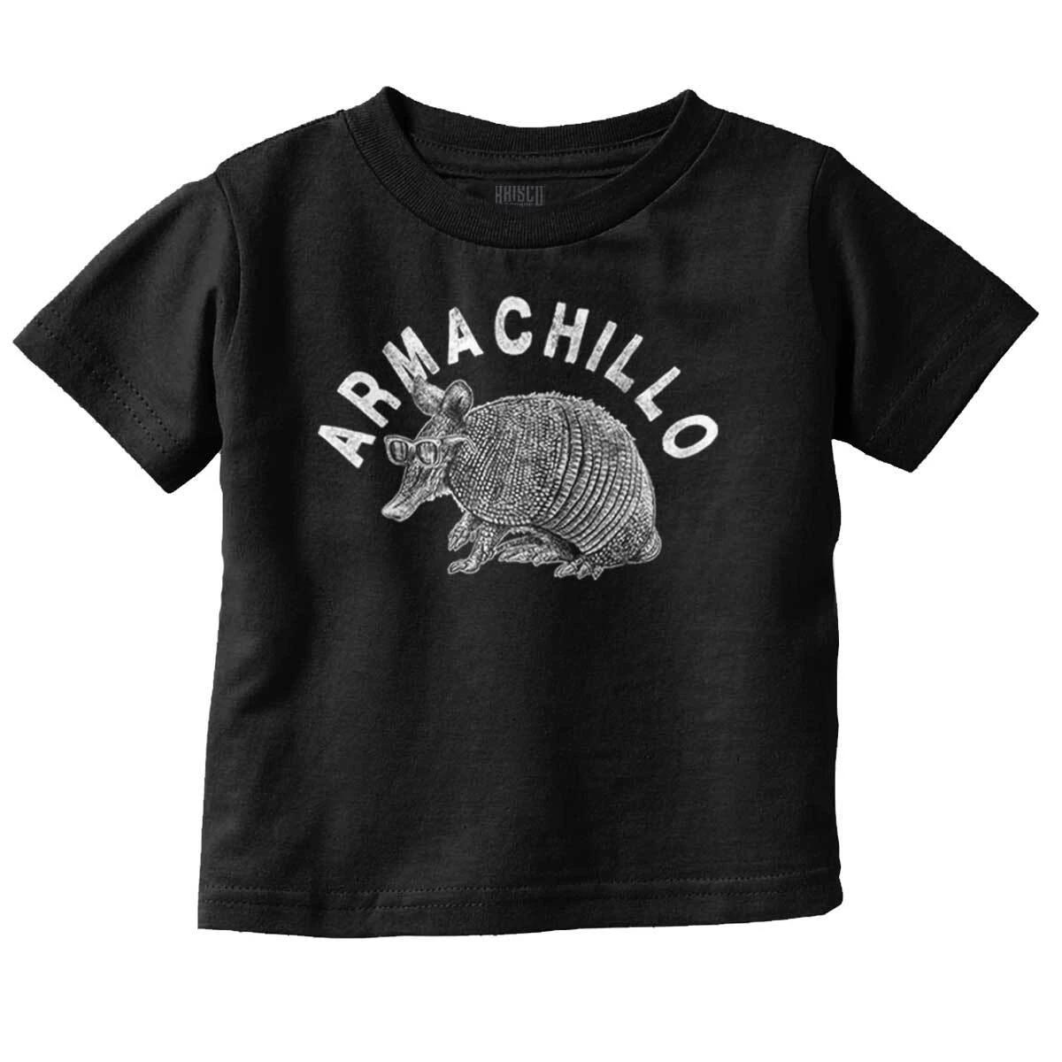 Funny Animal Chill Armadillo Pun Armachillo Toddler Boy Girl Youth T Shirt Tee XXXXL