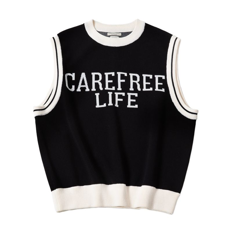 Madden American Casual Letters Preppy Style Pullover Parka