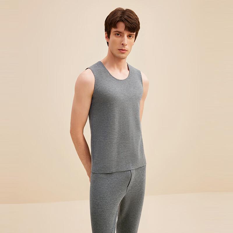 Hodo Men's Seamless Silk Thermal Undershirt