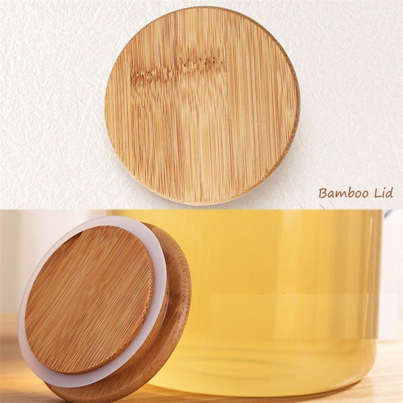 Tea Kettle Tea Kettle Heat Kettle Bamboo Kettle Tea with Bamboo Lid Laurel Flower Elegant Tea Kettle Glass Tea Kettle | Tea Kettles