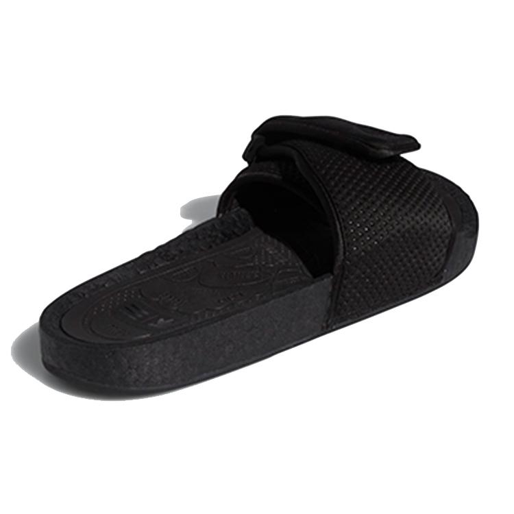 adidas Originals Pharrell X Adidas Originals Boost Slides 'Triple Black' FX8056