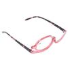 Magnifying Makeup Glasses Flip Down Scratch Resistant Lens Folding Cosmetic Reading Glasses for