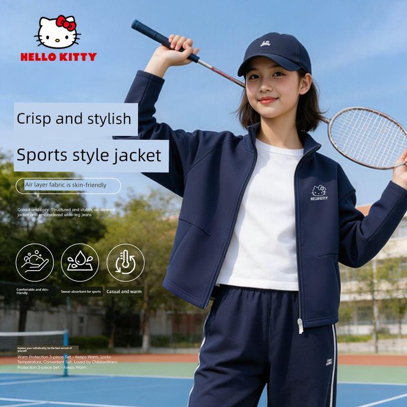Melody Girls' Jacket Spring and Autumn Pink Children's Top 2026 New Style Girls' Cardigan Fashionable Girls' Clothing