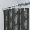 Unframed Nature Bird Shower Curtain Forest Wildlife Bathroom Decor Rustic Woodland Shower Curtain Sets Vintage Animal Pattern Ho