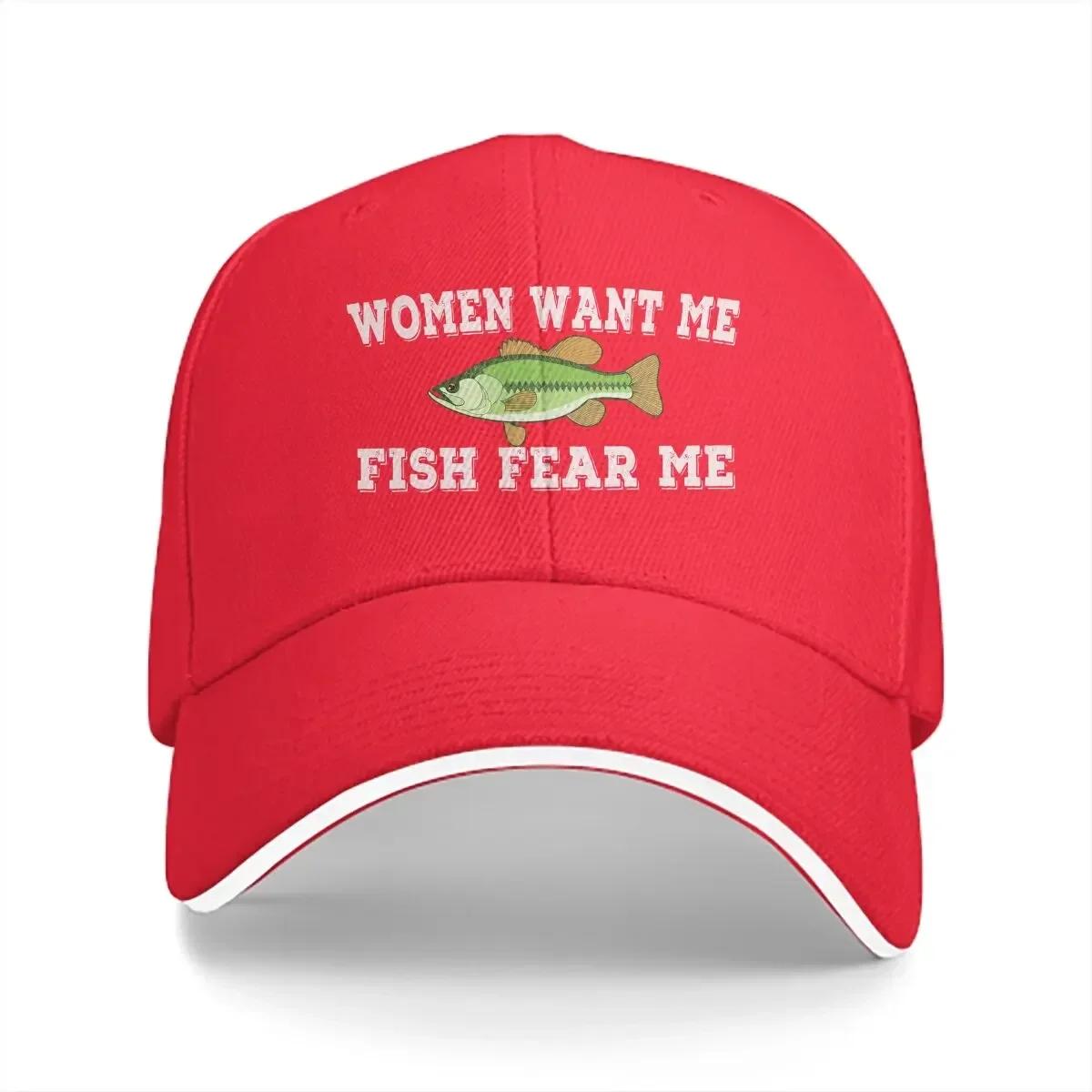

Fish Unisex Baseball Caps Peaked Cap Sun Shade Hats for Unisex Women One Size
