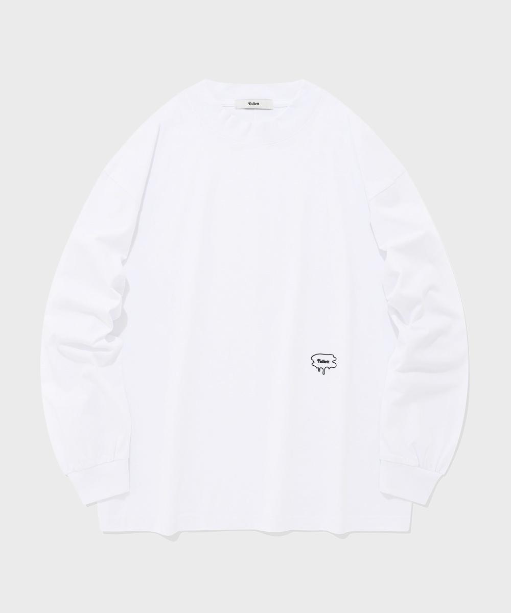 Pallet Brush Logo Long Sleeve White White/Xl