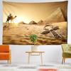 Desert Camel Tapestry Wall Hanging Abstract Mysterious Natural Landscape Art Animals Bohemian Bedroom Living Room Home Decor