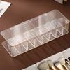 Contact Lenses Storage Box Transparent Design 12 Compartments Large Capacity Dustproof