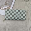 Women's Long Genuine Leather Wallet - Large Capacity, Simple Zipper Clutch and Multi-functional Coin Purse