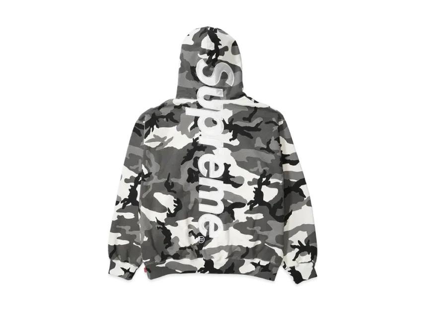Supreme Satin Applique Hooded Sweatshirt (26SS)