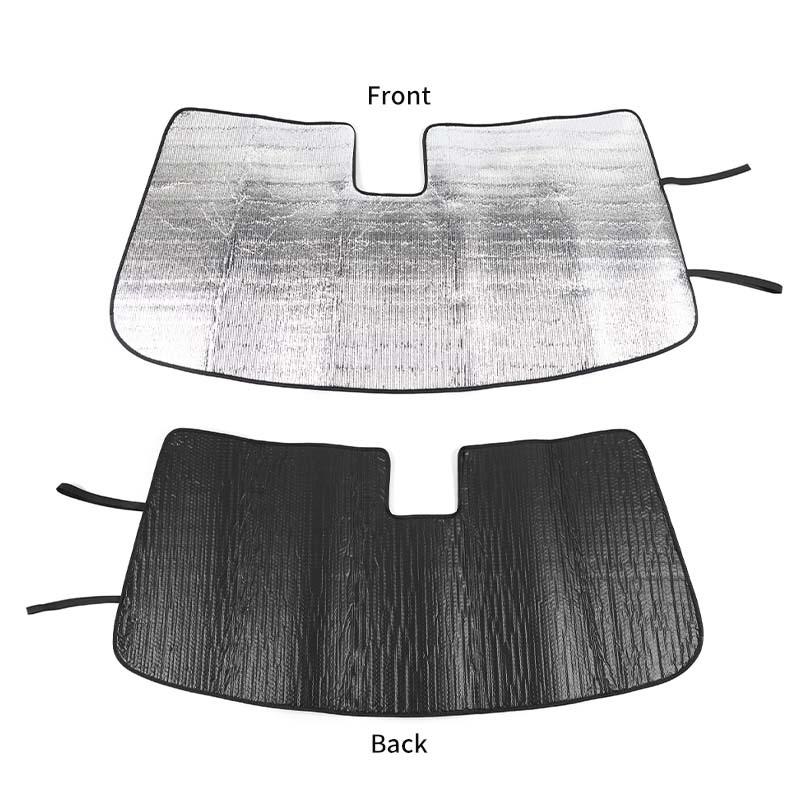 Car Front Windshield Sunshade Window Shade Foldable Sun Visor Cover Fit For Chevy Silverado For GMC-SIERRA 2014-2017 Car Interior Accessories