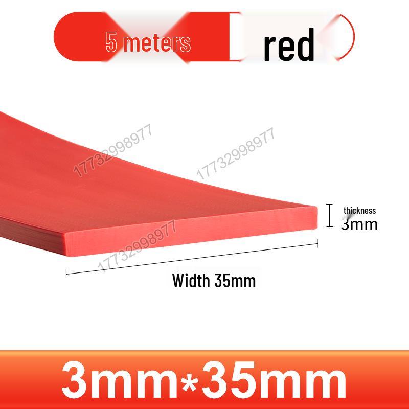 High-Temperature Resistant Transparent Silicone Rubber Sealing Strip