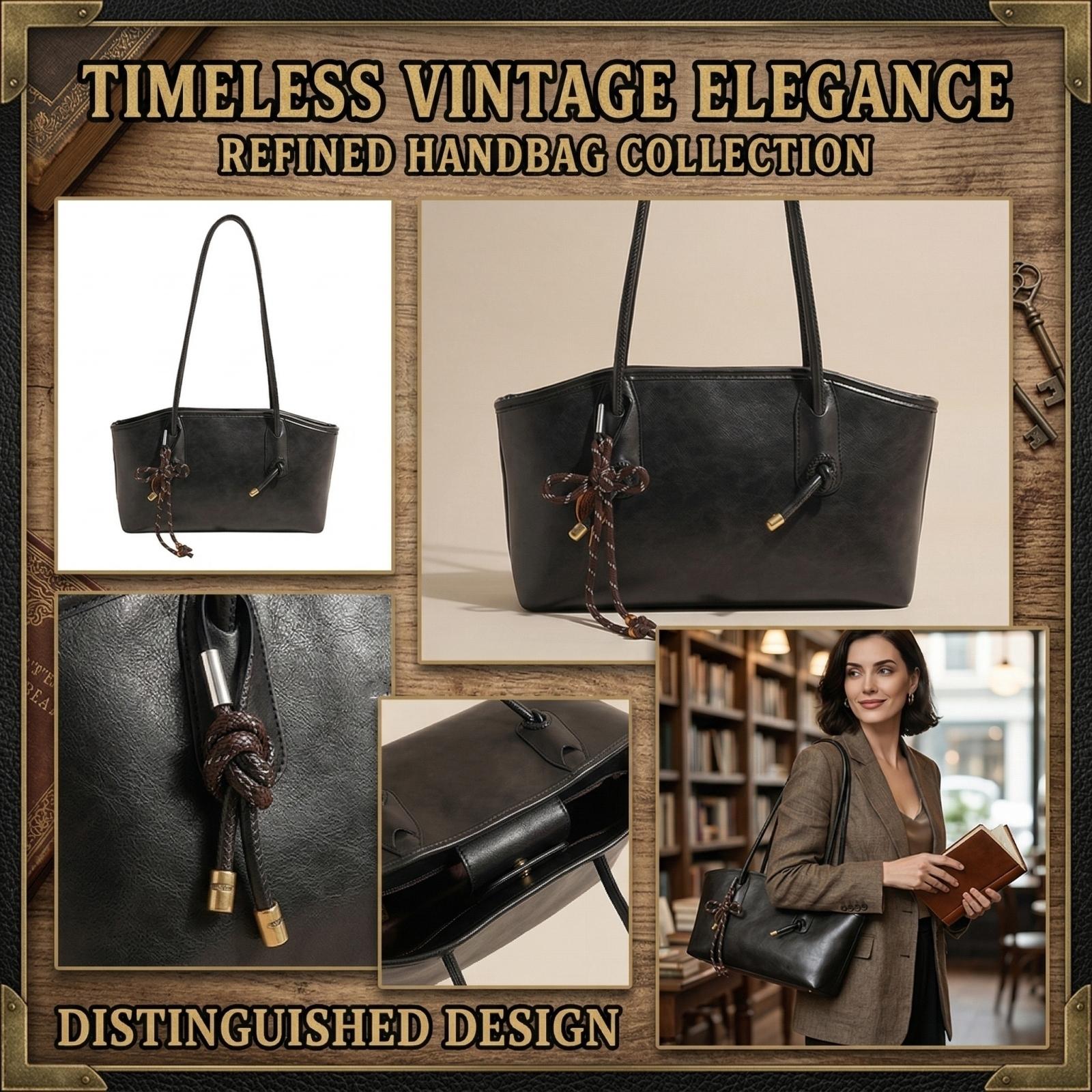 Advanced Texture Retro Large Capacity Armpit Bag, Women s Shoulder Bag, Handbag One Size