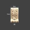 Dropshipping  classic Roman column solid carved carving decoration Chinese stud beam support beam furniture fireplace cabinet