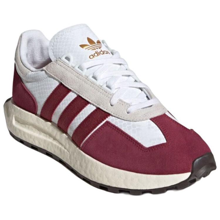 Adidas Originals Retropy E5 Comfortable Versatile Shock Absorbing Breathable Lightweight Low Top Running Shoes Unisex Sneaker Red JP8553