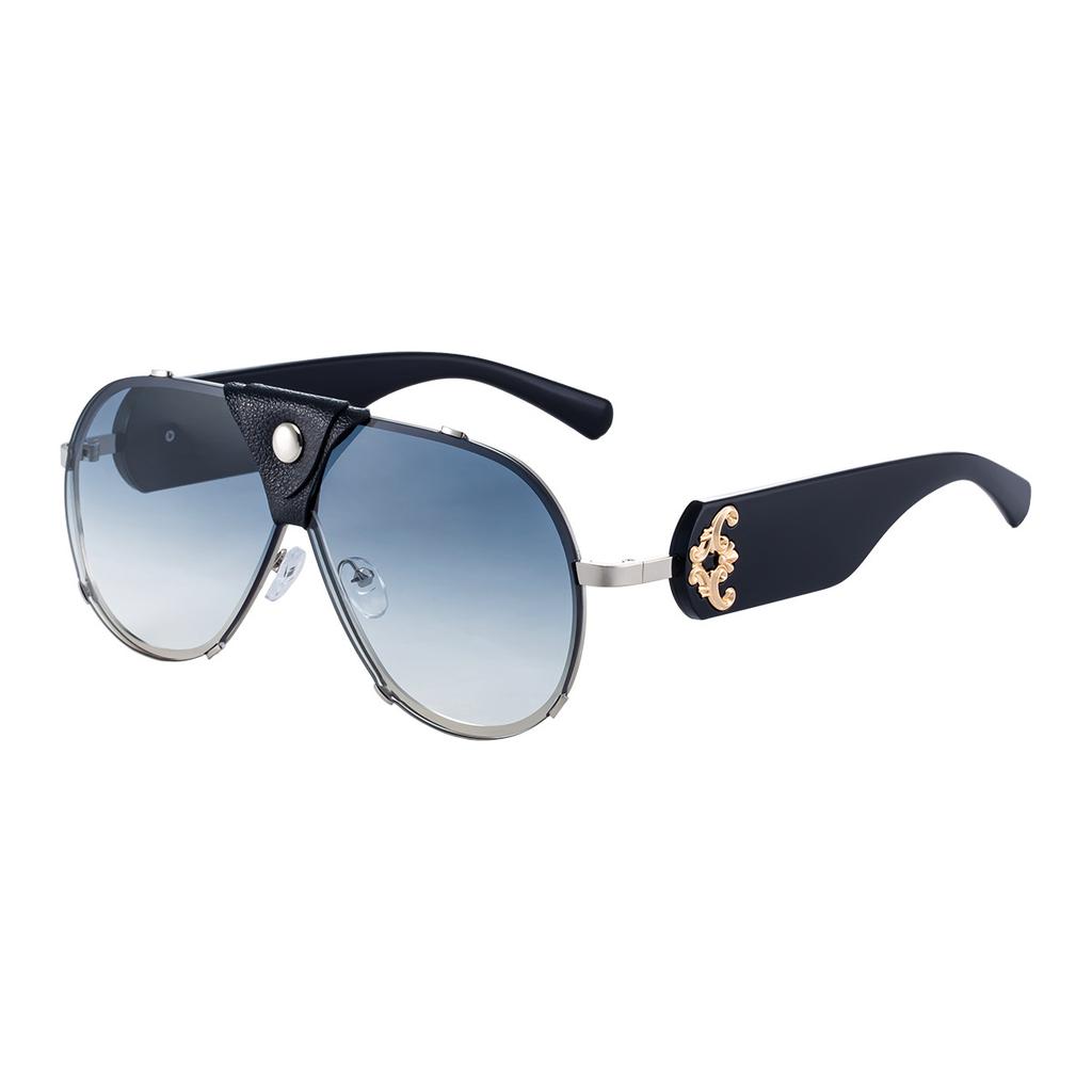 Luxury Oversized Women Sunglasses Stylish Pilot Rimless Sun Glasses Designer Fashion UV400 Protection