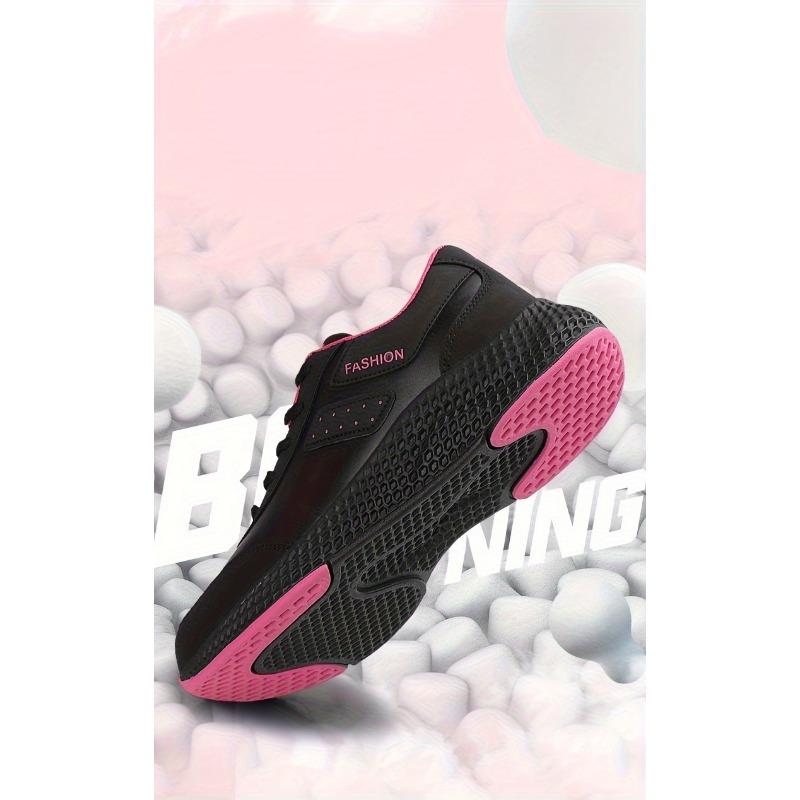 Autumn New Leather Large Size Women's Shoes Casual Sneakers Round Head Flat Heel Fashion Casual Women's Shoes Running Shoes