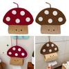 Mushroom Tissue Box Cover Cartoon Creative Functional Hanging Tissue Holder for Home Decor Kitchen Bedroom Bathroom Ornament